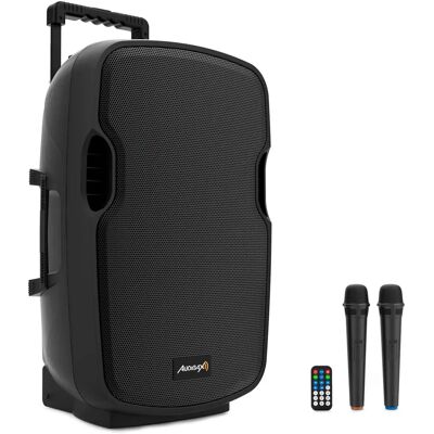 Altavoz PA Denver 15 Audibax - Micrófonos, Bluetooth, USB Altavoz PA Denver 15 Audibax - Micrófonos, Bluetooth, USB