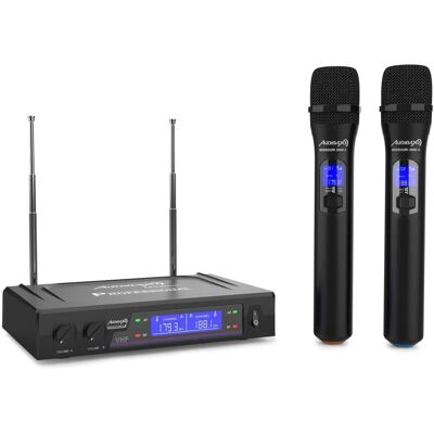 Audibax Missouri 2000 Sistema Microfono Wireless - Microfono, Raggio A, Portatile Audibax Missouri 2000 Sistema Microfono Wireless - Microfono, Raggio A, Portatile