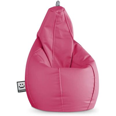 HAPPERS - Pouf en Simili Cuir Fuchsia XL - Pouf/Fauteuil - Publicité HAPPERS - Pouf en Simili Cuir Fuchsia XL - Pouf/Fauteuil - Publicité
