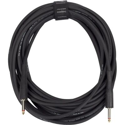 BESPECO PYC15 - 15m reproduktorový kabel s jack 6,3mm - Černý BESPECO PYC15 - 15m reproduktorový kabel s jack 6,3mm - Černý
