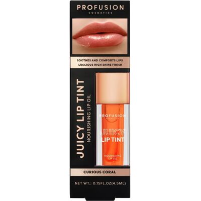 Profusion Cosmetics Juicy Lip Tint Oil Curious Coral - Lip Tint Oil Profusion Cosmetics Juicy Lip Tint Oil Curious Coral - Lip Tint Oil