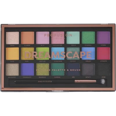 MANADA Dreamscape Paleta Cieni do Powiek - 21 Odcieni - Kreatywny Zestaw Makijażu MANADA Dreamscape Paleta Cieni do Powiek - 21 Odcieni - Kreatywny Zestaw Makijażu