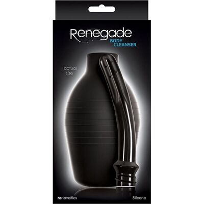 NS Novelties Renegade Body Cleanser Noir - Enema Pear NS Novelties Renegade Body Cleanser Noir - Enema Pear