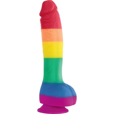 NS Novelties NSN-0408-08 dildo Réaliste Multicolore Silicone - Dildo - Publicité NS Novelties NSN-0408-08 dildo Réaliste Multicolore Silicone - Dildo - Publicité