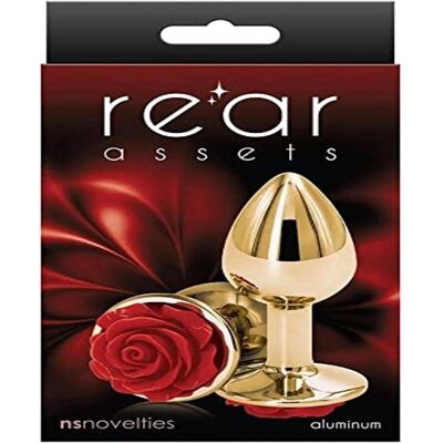 Plug Anale Piccolo con Rosa - Gioiello - Sextoys Plug Anale Piccolo con Rosa - Gioiello - Sextoys