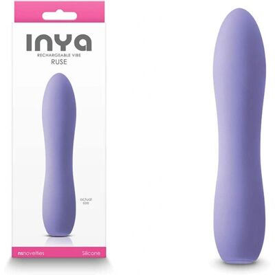 NSNovelties INYA Ruse - Viola - Mini Vibratore Ricaricabile - Giocattolo Sessuale NSNovelties INYA Ruse - Viola - Mini Vibratore Ricaricabile - Giocattolo Sessuale