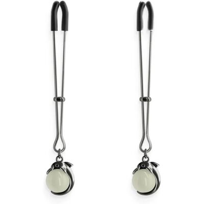 Pinzas para los pezones NS Novelties G1 - Ajustable, Gris Pinzas para los pezones NS Novelties G1 - Ajustable, Gris