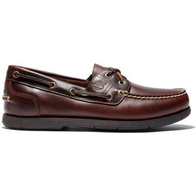 Timberland Classic 2-Eye Boat Shoe - Icon Classic 2-Eye Boat Marrón Oscuro Rojo Frambuesa Liso Timberland Classic 2-Eye Boat Shoe - Icon Classic 2-Eye Boat Marrón Oscuro Rojo Frambuesa Liso