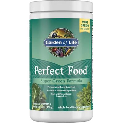 Garden of Life Perfect Food Super Green Formula Pulver - Super Green Formula Pulver Garden of Life Perfect Food Super Green Formula Pulver - Super Green Formula Pulver