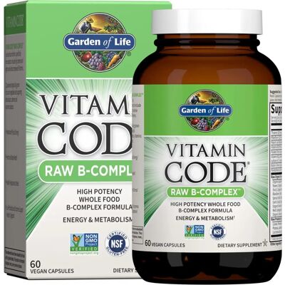 Garden of Life Vitamin Code, Raw B-Complex - Suplement diety Garden of Life Vitamin Code, Raw B-Complex - Suplement diety