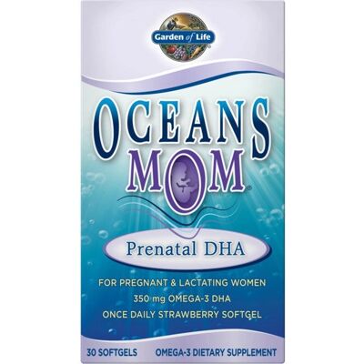 Garden of Life Oceans Mom DHA Softgels - Wsparcie w ciąży Garden of Life Oceans Mom DHA Softgels - Wsparcie w ciąży