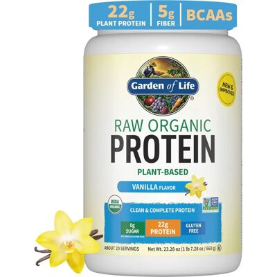 Garden of Life RAW Organic Protein Vanilla 660 g - Protein Powder Garden of Life RAW Organic Protein Vanilla 660 g - Protein Powder