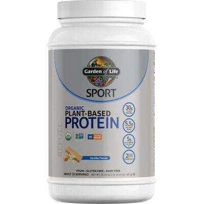 Garden of Life Sport Organiczne Roślinne Białko Wanilia - Odżywka białkowa Garden of Life Sport Organiczne Roślinne Białko Wanilia - Odżywka białkowa
