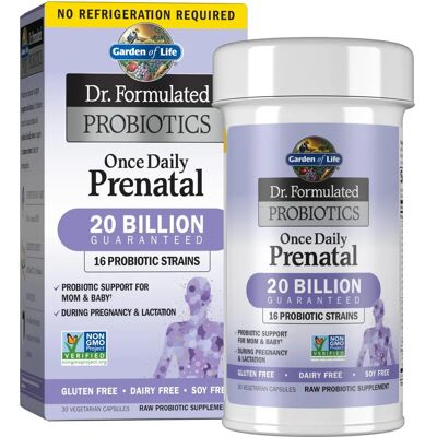 Garden of Life Dr. Formulated Prenatal Probiotics - 30 Veg Capsules Garden of Life Dr. Formulated Prenatal Probiotics - 30 Veg Capsules