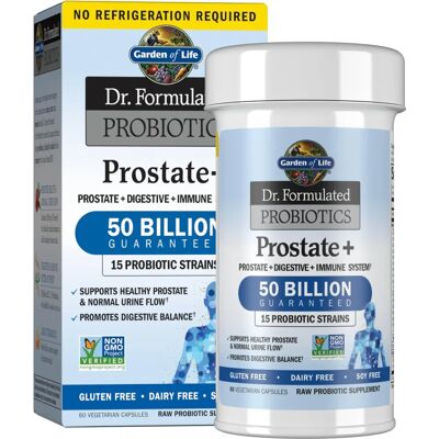 Probiotyki Garden of Life - Prostate+ 50 Mld CFU, Żurawina, D3 Probiotyki Garden of Life - Prostate+ 50 Mld CFU, Żurawina, D3