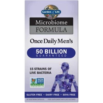 Garden of Life Microbiome Formula Men - 30 Vegicaps Garden of Life Microbiome Formula Men - 30 Vegicaps
