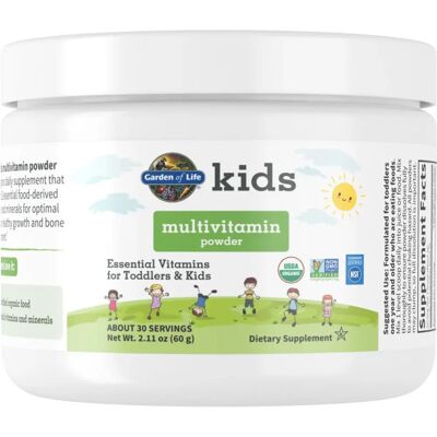 Garden of Life Kids Multivitamin Organic Powder - Multivitamin for Children Garden of Life Kids Multivitamin Organic Powder - Multivitamin for Children