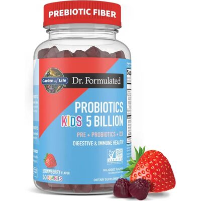 Garden of Life Probiotyki dla dzieci - Truskawka - 60 Gummies Garden of Life Probiotyki dla dzieci - Truskawka - 60 Gummies
