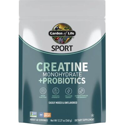 Garden of Life Creatine Monohydrate Powder - 60 Servings Garden of Life Creatine Monohydrate Powder - 60 Servings
