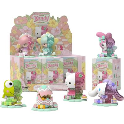 Figurines en vinyle Sanrio Floral DayDream Kandy - Série 4 pouces - Lot de 6 Figurines en vinyle Sanrio Floral DayDream Kandy - Série 4 pouces - Lot de 6