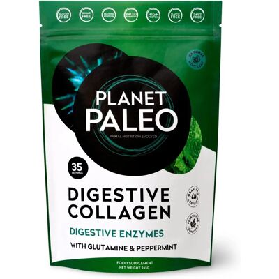 Planet Paleo Glutamine & Peppermint Digestive Collagen - 245g Powd Planet Paleo Glutamine & Peppermint Digestive Collagen - 245g Powd