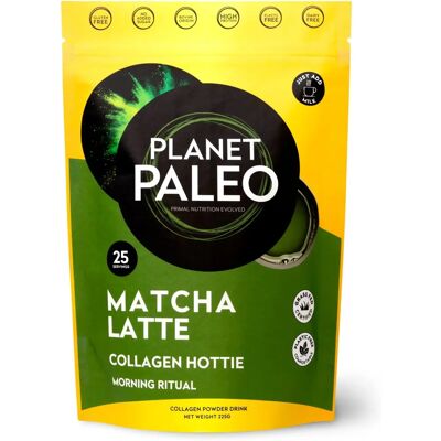 Planet Paleo Collagen Matcha Latte Powder - Wellness Drink Planet Paleo Collagen Matcha Latte Powder - Wellness Drink