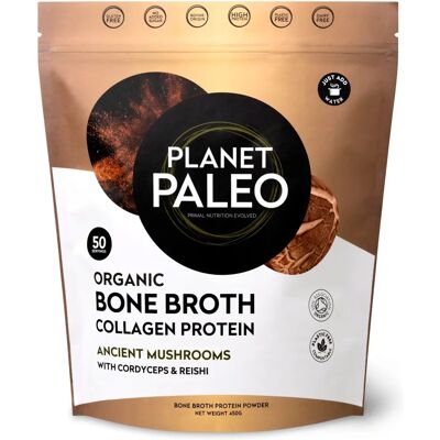 Planet Paleo Organic Bone Broth Collagen Protein - Ancient Mushrooms Planet Paleo Organic Bone Broth Collagen Protein - Ancient Mushrooms