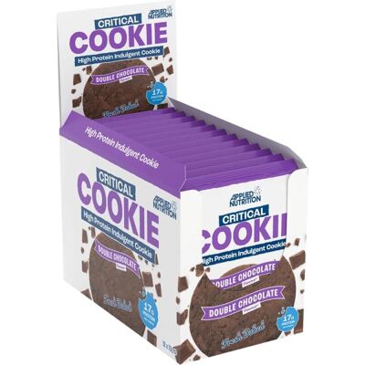 Applied Nutrition Critical Cookie - Dubbel Chocolade - 12 x 73g Applied Nutrition Critical Cookie - Dubbel Chocolade - 12 x 73g