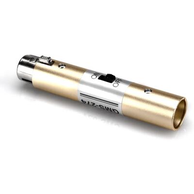 Hosa Technology GMS-274 XLR 3-pin Gold, Silver - Audio Cable and Adapter Hosa Technology GMS-274 XLR 3-pin Gold, Silver - Audio Cable and Adapter