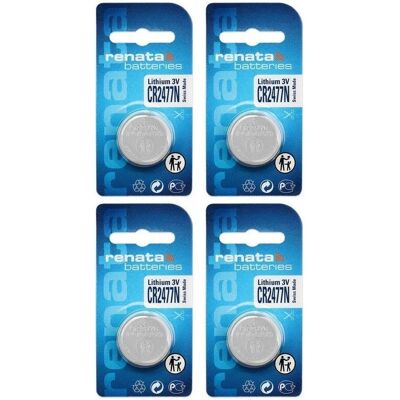 Pile au lithium Renata CR2477N - 950mAh - 3V Pile au lithium Renata CR2477N - 950mAh - 3V