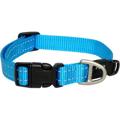 Rogz Collar Reflectante Ajustable Utility Blue - Collar para Perro Rogz Collar Reflectante Ajustable Utility Blue - Collar para Perro