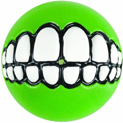 Palla premio Rogz Grinz per cani - Lime - 64mm Palla premio Rogz Grinz per cani - Lime - 64mm