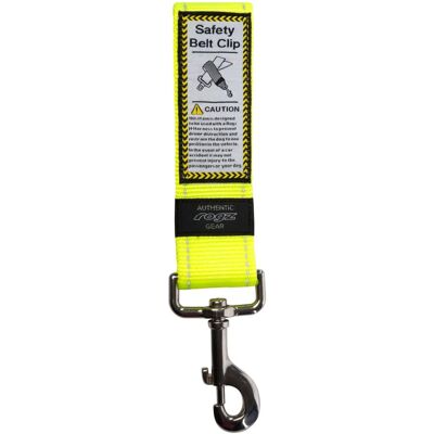 ROGZ Hundesicherheitsgurt - Gelb 4 cm - Sicheres Autozubehör ROGZ Hundesicherheitsgurt - Gelb 4 cm - Sicheres Autozubehör