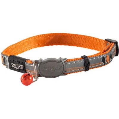 Rogz NightCat Grijs - Verstelbaar Kattenhalsband - Reflecterend Rogz NightCat Grijs - Verstelbaar Kattenhalsband - Reflecterend