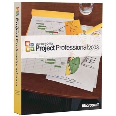 Microsoft - Project Professional 2003 - 1PC - Academic - Projektinhallintasovellus Microsoft - Project Professional 2003 - 1PC - Academic - Projektinhallintasovellus