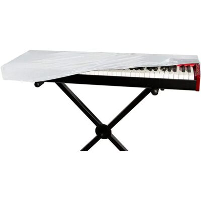 On Stage KDA7088W 88-Key White Keyboard Cover - Keyboard On Stage KDA7088W 88-Key White Keyboard Cover - Keyboard