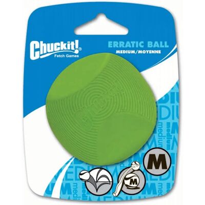 Chuckit! Erratic hundleksboll - Grön - Medium - Hundeleksleksak Chuckit! Erratic hundleksboll - Grön - Medium - Hundeleksleksak
