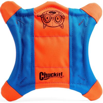 Chuckit! Écureuil volant petit - Jouet pour chiens 9" - Publicité Chuckit! Écureuil volant petit - Jouet pour chiens 9" - Publicité
