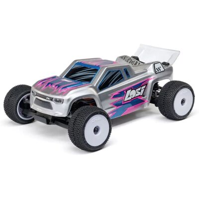 Losi LOS-1392T2 Voiture RC Tout-terrain - Micro-T 1/28 Argent - Publicité Losi LOS-1392T2 Voiture RC Tout-terrain - Micro-T 1/28 Argent - Publicité