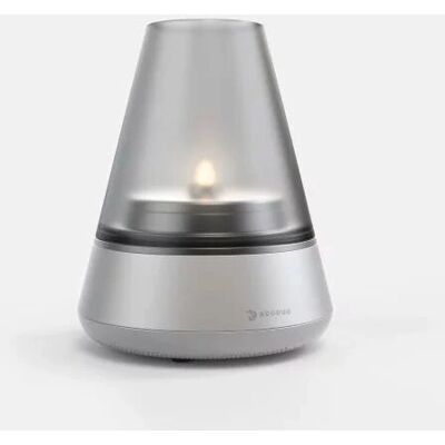 Haut-parleur Bluetooth sans fil Kooduu Nordic Light PRO - Argent - Publicité Haut-parleur Bluetooth sans fil Kooduu Nordic Light PRO - Argent - Publicité