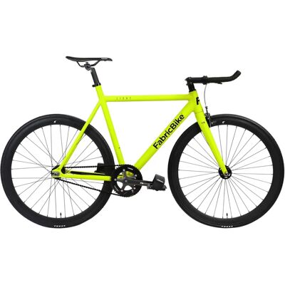 FabricBike Fixie Light Jaune Mat - Velo - Publicité FabricBike Fixie Light Jaune Mat - Velo - Publicité