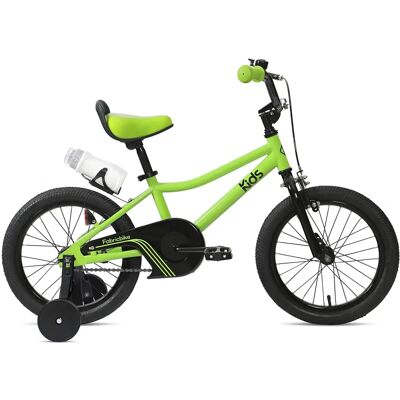 Vélo Enfant FabricBike Vert Clair 16" - Sécurité & Confort - Publicité Vélo Enfant FabricBike Vert Clair 16" - Sécurité & Confort - Publicité