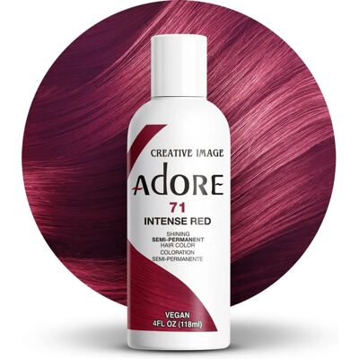 Creative Image Adore Rouge Intense Semi-Permanente - Coloration capillaire Creative Image Adore Rouge Intense Semi-Permanente - Coloration capillaire