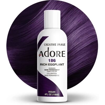 Creative Image Adore Aubergine Semi-Permanente Coloration Capillaire - Coloration Capillaire Creative Image Adore Aubergine Semi-Permanente Coloration Capillaire - Coloration Capillaire