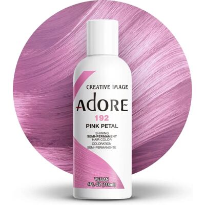Creative Image Adore Rosa Petal Semi-Permanent Hårfärg - Hår Creative Image Adore Rosa Petal Semi-Permanent Hårfärg - Hår