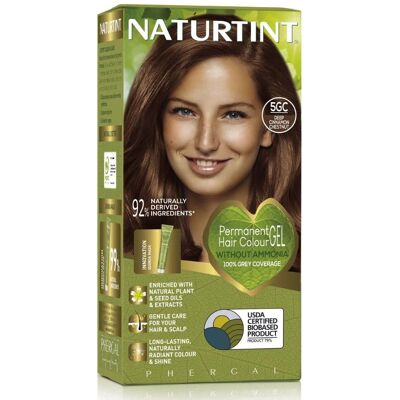 Naturtint Deep Cinnamon Chestnut Hair Colour - Permanent - 170ml Naturtint Deep Cinnamon Chestnut Hair Colour - Permanent - 170ml