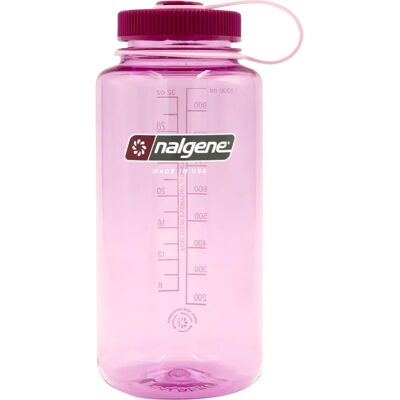 Nalgene Rosa del Desierto 1L Botella de Agua de Boca Ancha - Plástico Reciclado Nalgene Rosa del Desierto 1L Botella de Agua de Boca Ancha - Plástico Reciclado