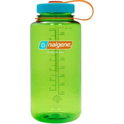 Nalgene Wide Mouth Waterfles - 1L - Groen Nalgene Wide Mouth Waterfles - 1L - Groen