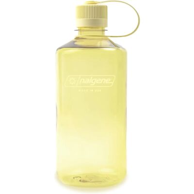 Bouteille d'eau Nalgene 1L à bouche étroite jaune - Publicité Bouteille d'eau Nalgene 1L à bouche étroite jaune - Publicité