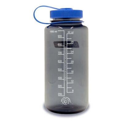 Nalgene 1532 Garrafa de água cinza 1000 ml - Garrafa de água Nalgene 1532 Garrafa de água cinza 1000 ml - Garrafa de água